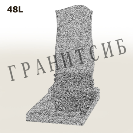 Гранитный памятник эконом №48 (1000) Gray