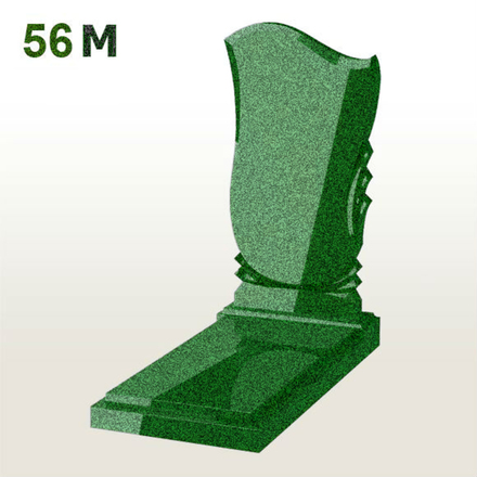 Гранитный памятник эконом №56 (800) Green